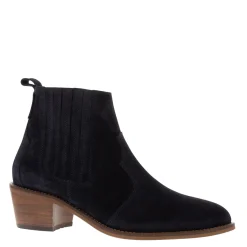 Amelle Navy Suede Chelsea Boots
