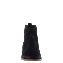 Amelle Navy Suede Chelsea Boots