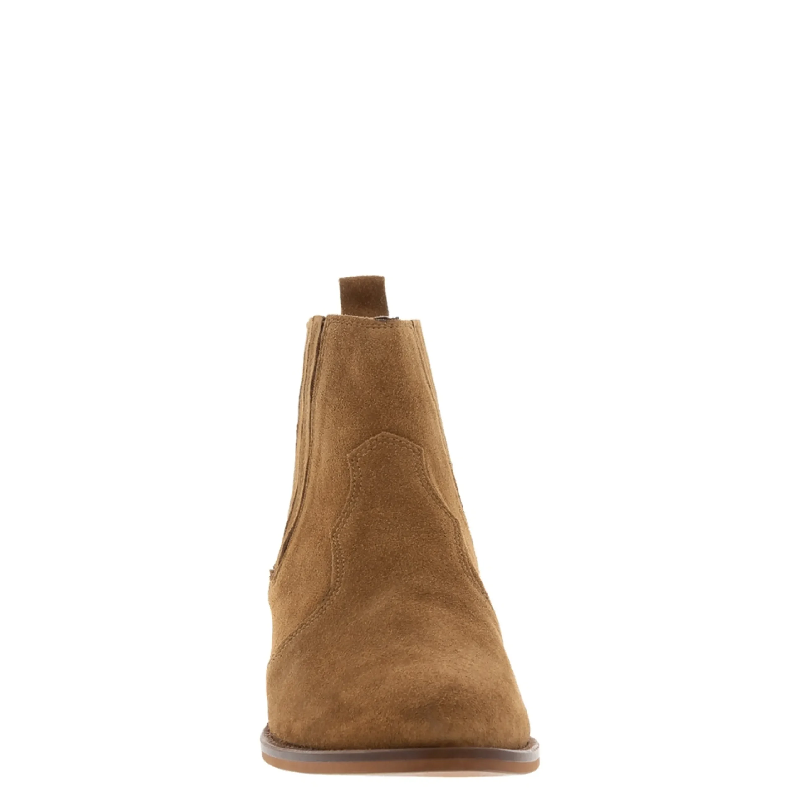 Amelle Tan Suede Chelsea Boots