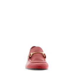 Arlie Red Leather Snaffle Loafers