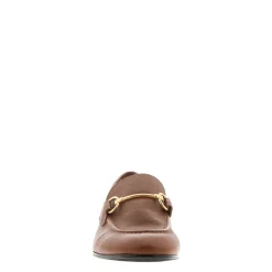 Arlie Tan Leather Snaffle Loafers