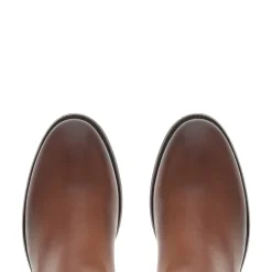 Ashby Tan Suede Knee High Boots
