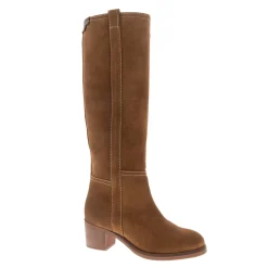 Beck Tan Suede Knee High Boots