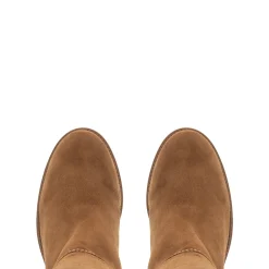 Beck Tan Suede Knee High Boots