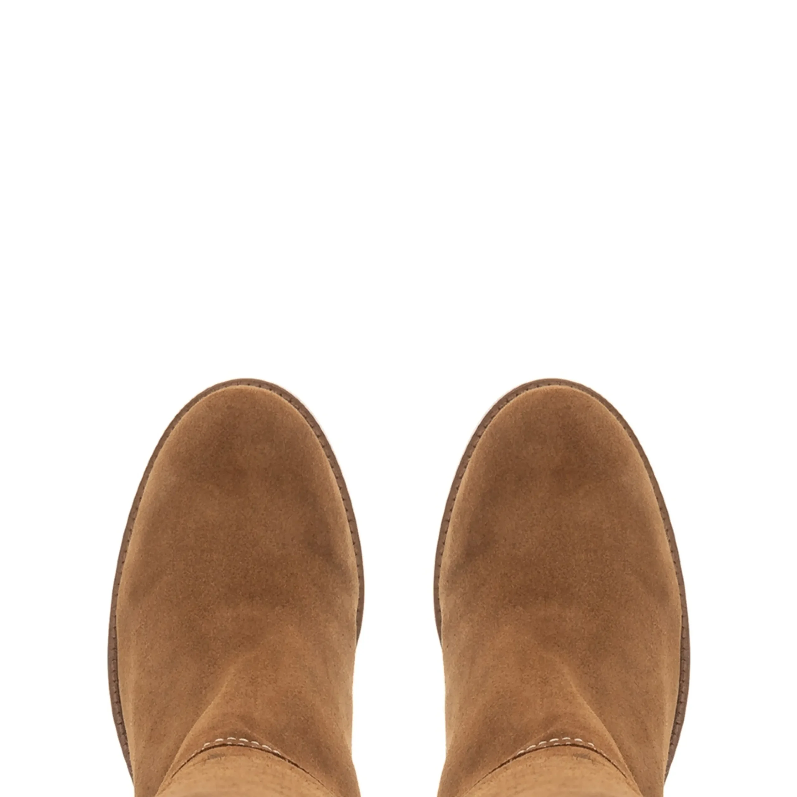 Beck Tan Suede Knee High Boots