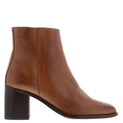 Bellini Tan Leather Ankle Boots