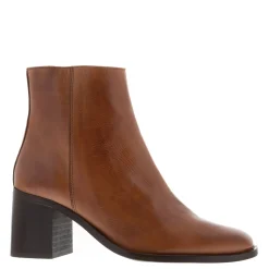 Bellini Tan Leather Ankle Boots