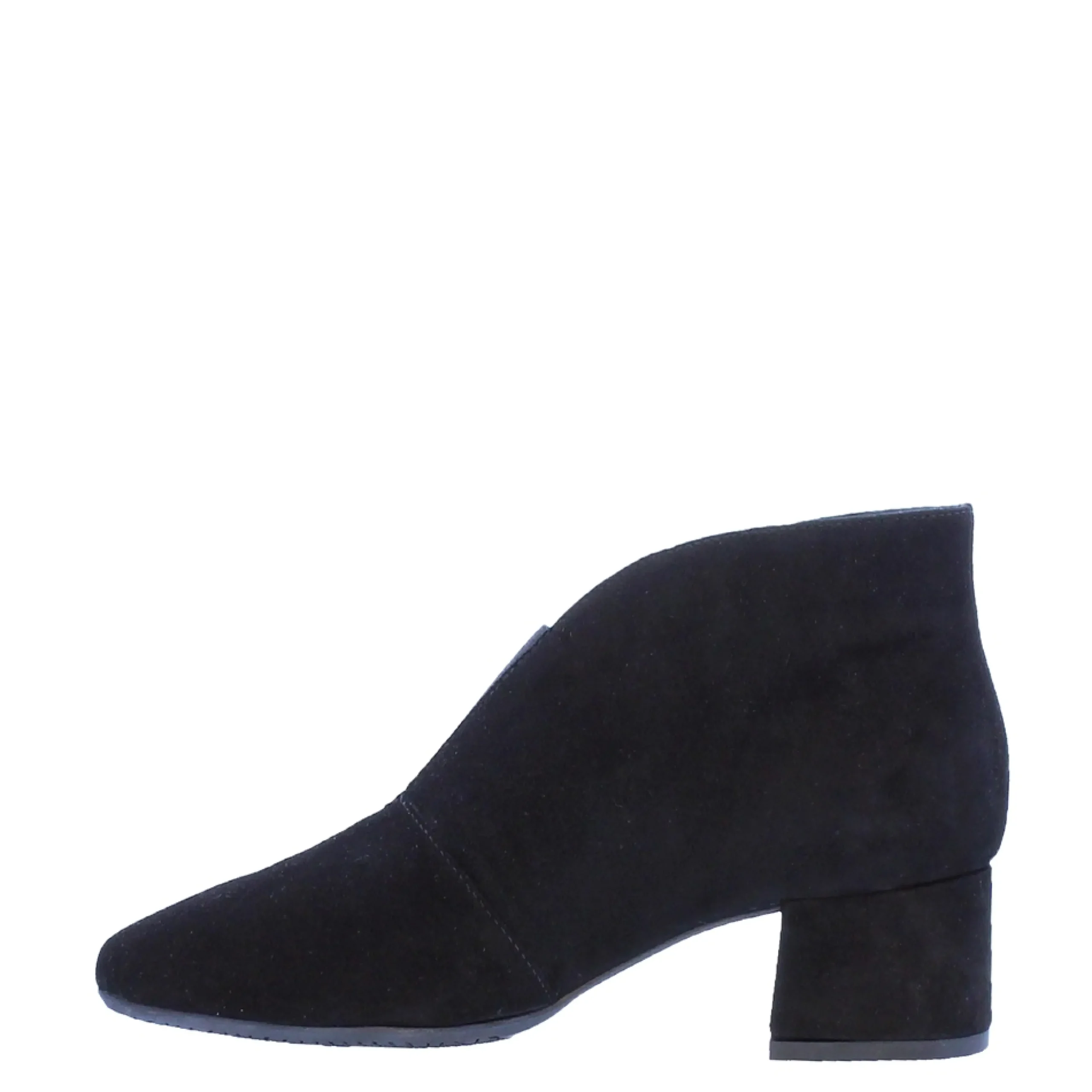 Blennie Black Suede Shoe Boot