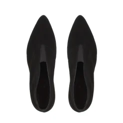 Blennie Black Suede Shoe Boot