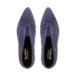 Blennie Navy Suede Shoe Boot