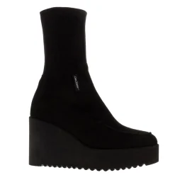 Boaz Black Suede Ankle Boots
