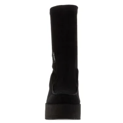 Boaz Black Suede Ankle Boots