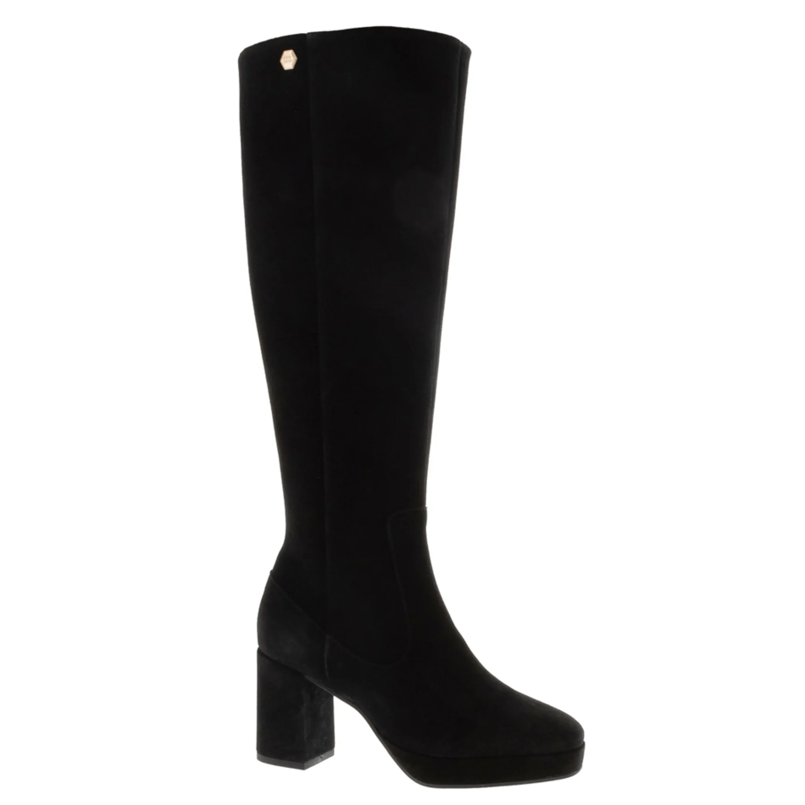 Bravo Suede Platform Knee High Boots