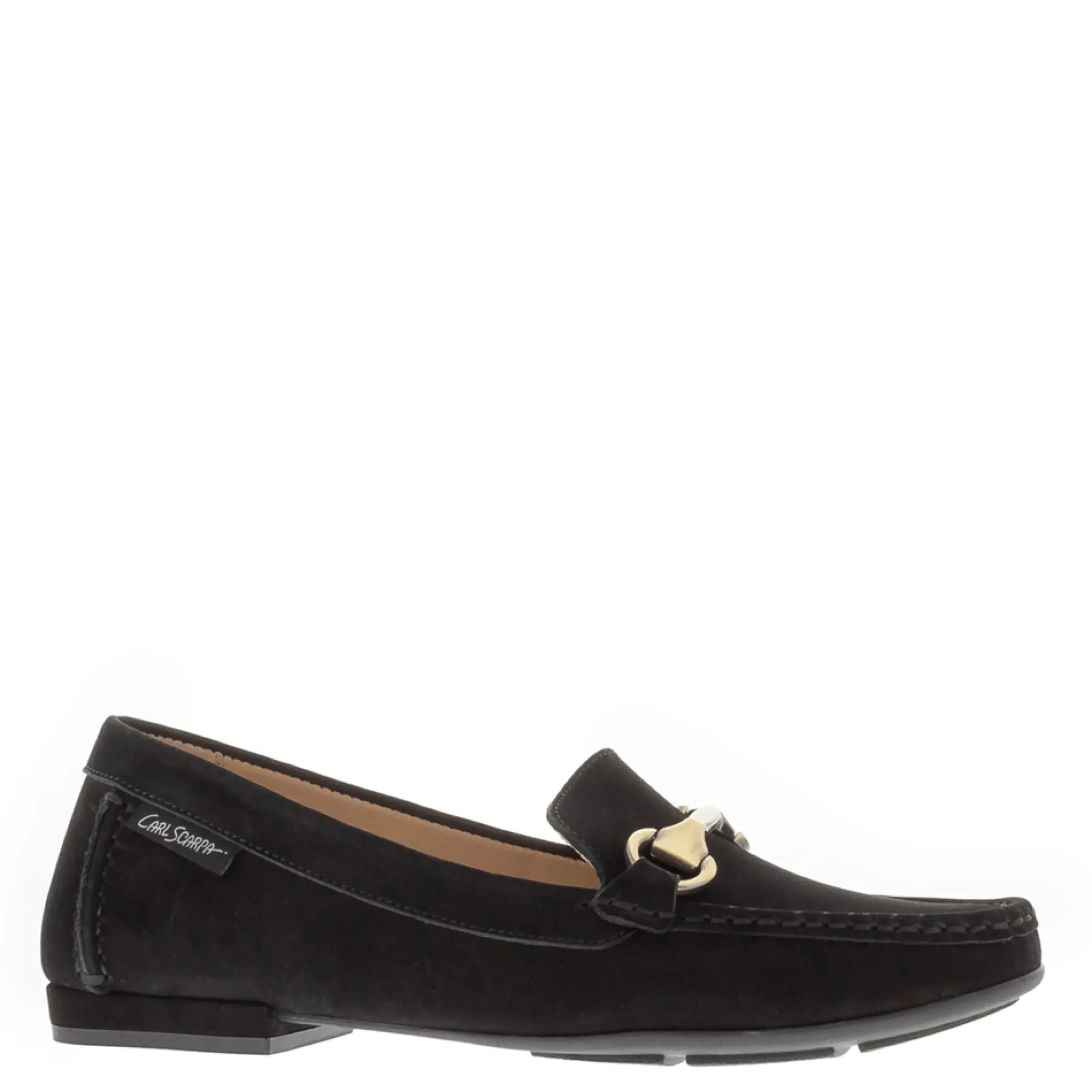 Calliope Black Leather Snaffle Loafers