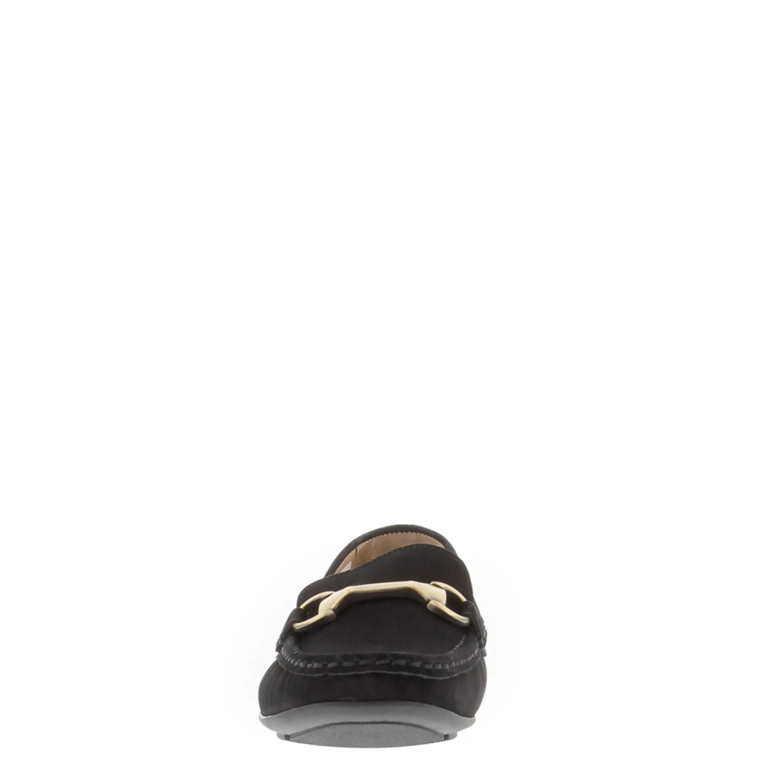 Calliope Black Leather Snaffle Loafers
