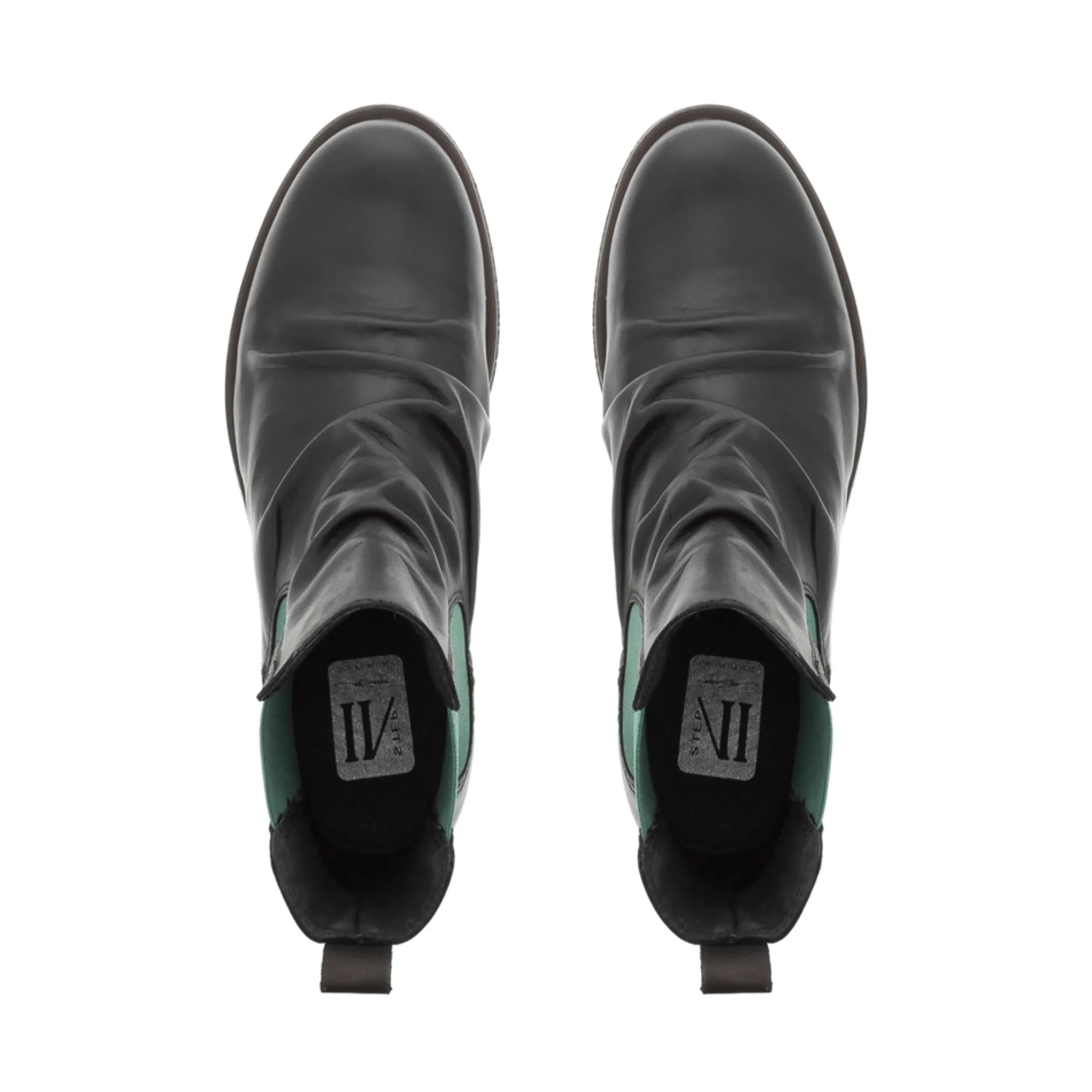 Cavalina Black Chelsea Ankle Boots
