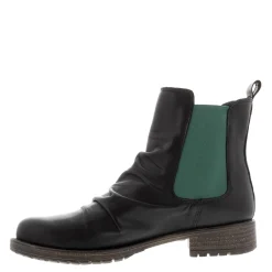 Cavalina Black Chelsea Ankle Boots