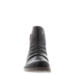 Cavalina Ruched Chelsea Ankle Boots