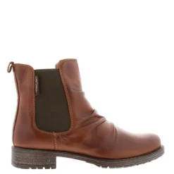 Cavalina Tan Chelsea Ankle Boots