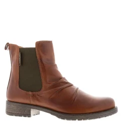 Cavalina Tan Chelsea Ankle Boots