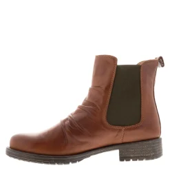 Cavalina Tan Chelsea Ankle Boots