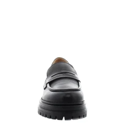 Chase Black Chunky Loafers