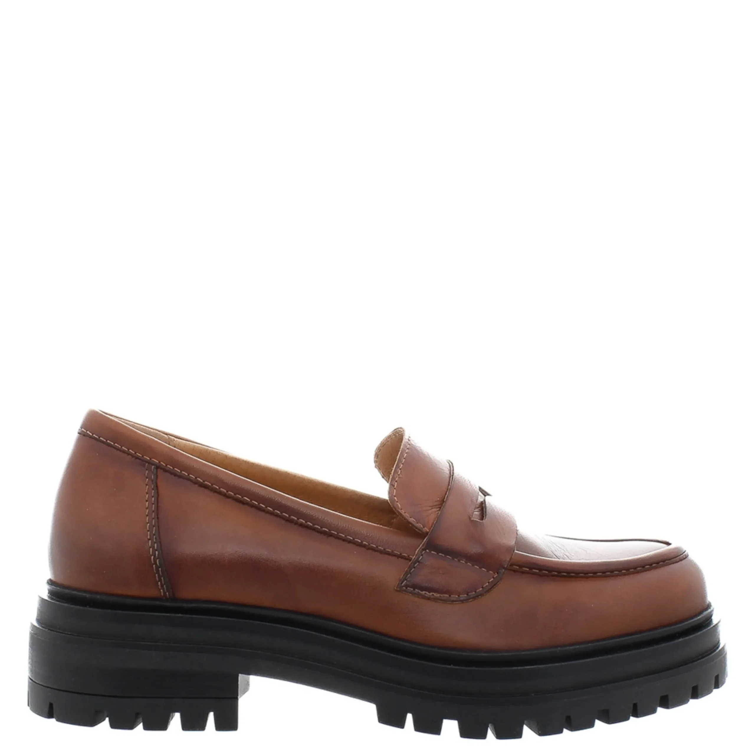 Chase Tan Chunky Loafers