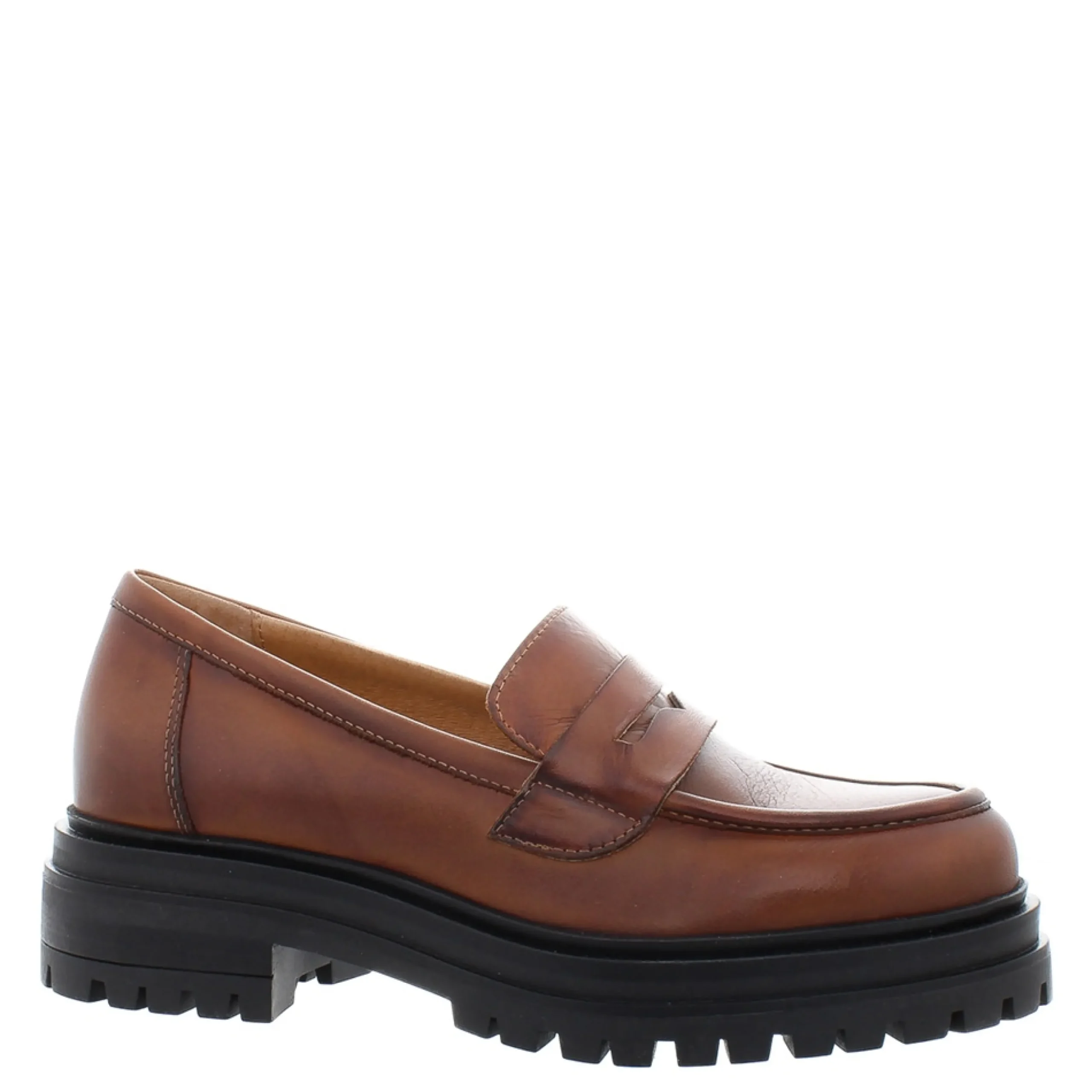 Chase Tan Chunky Loafers