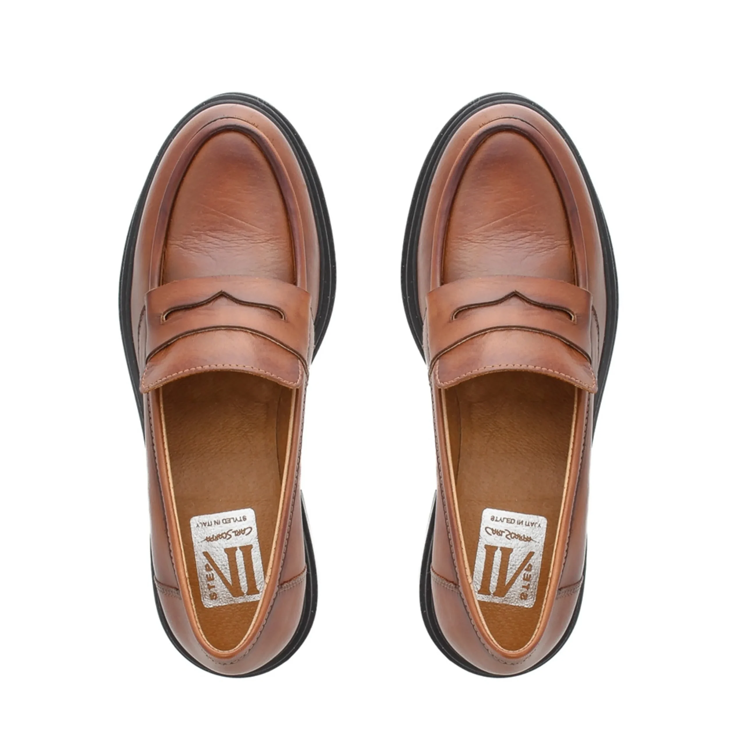 Chase Tan Chunky Loafers