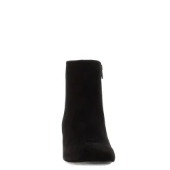Effy Black Suede Ankle Boots