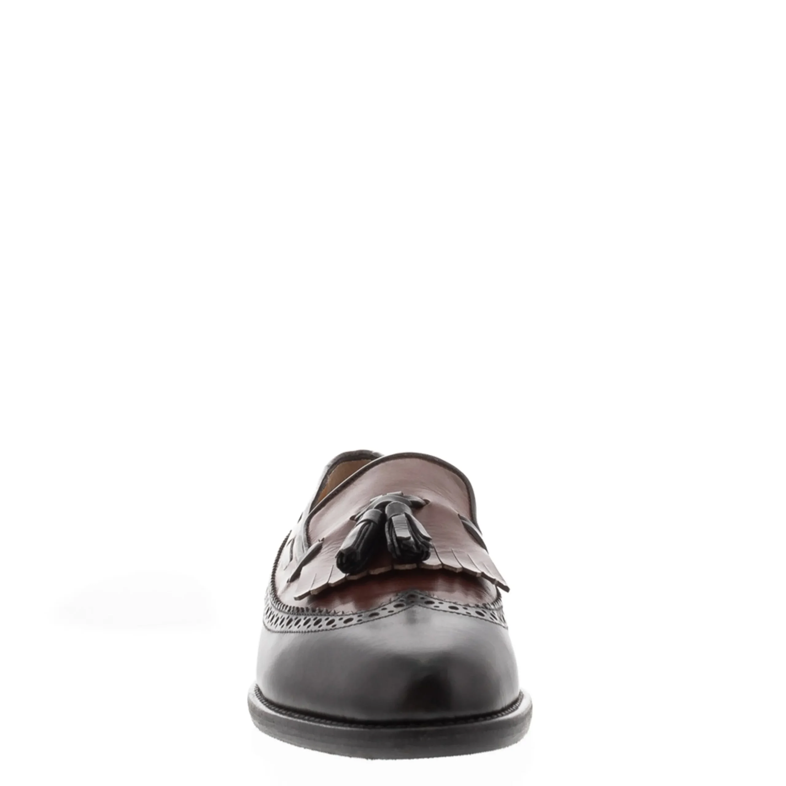 Elesta Two Tone Leather Oxford Style Loafers