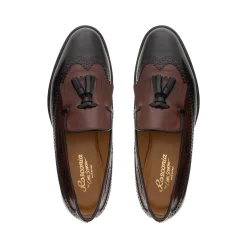 Elesta Two Tone Leather Oxford Style Loafers