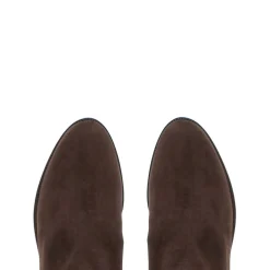 Emalynne Brown Italian Suede Over The Knee Boots