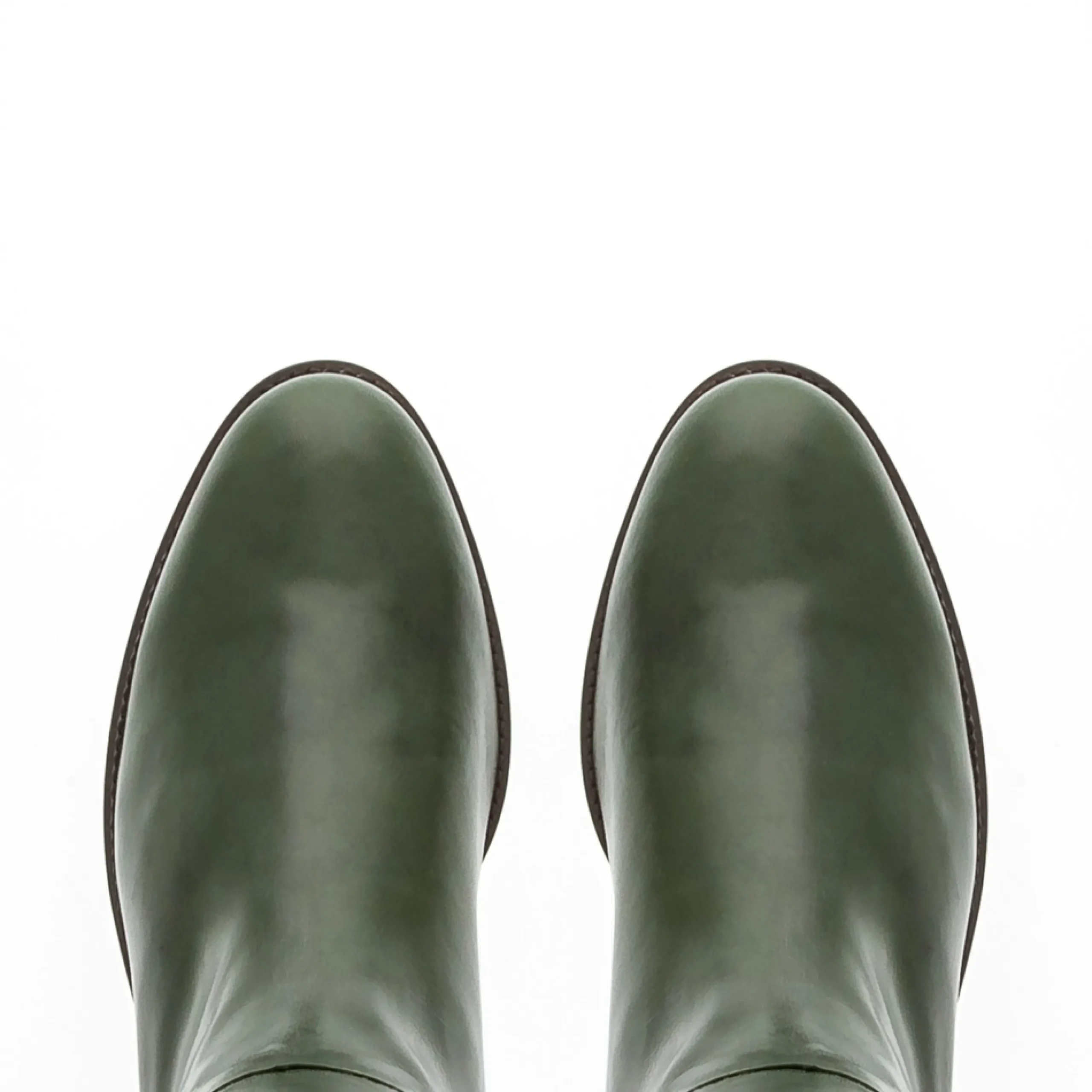 Emma Green Leather Knee-High Boots