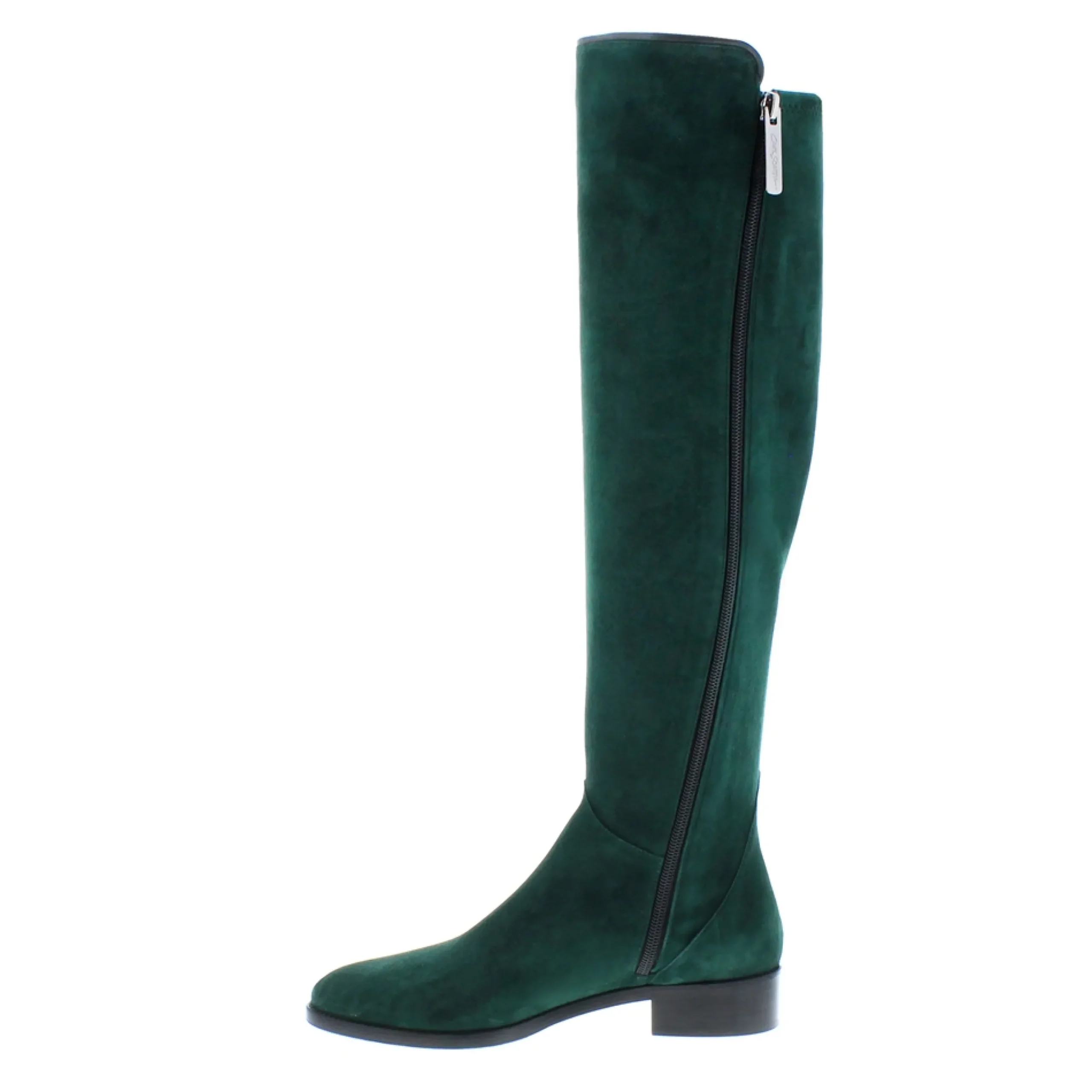 Emma Green Suede Knee-High Boots