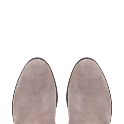 Emma Mauve Taupe Suede Knee-High Boots