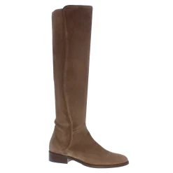 Emma Taupe Italian Suede Knee High Boots