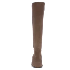 Emma Taupe Italian Suede Knee High Boots