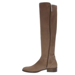 Emma Taupe Italian Suede Knee High Boots