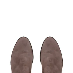 Emma Taupe Italian Suede Knee High Boots
