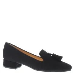 Fiadh Black Suede Loafers
