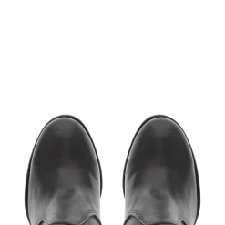 Fiorella Black Leather Knee High Boots