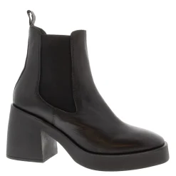 Foster Black Leather Chelsea Boots