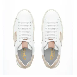 Gerty White Leather Chunky Trainers