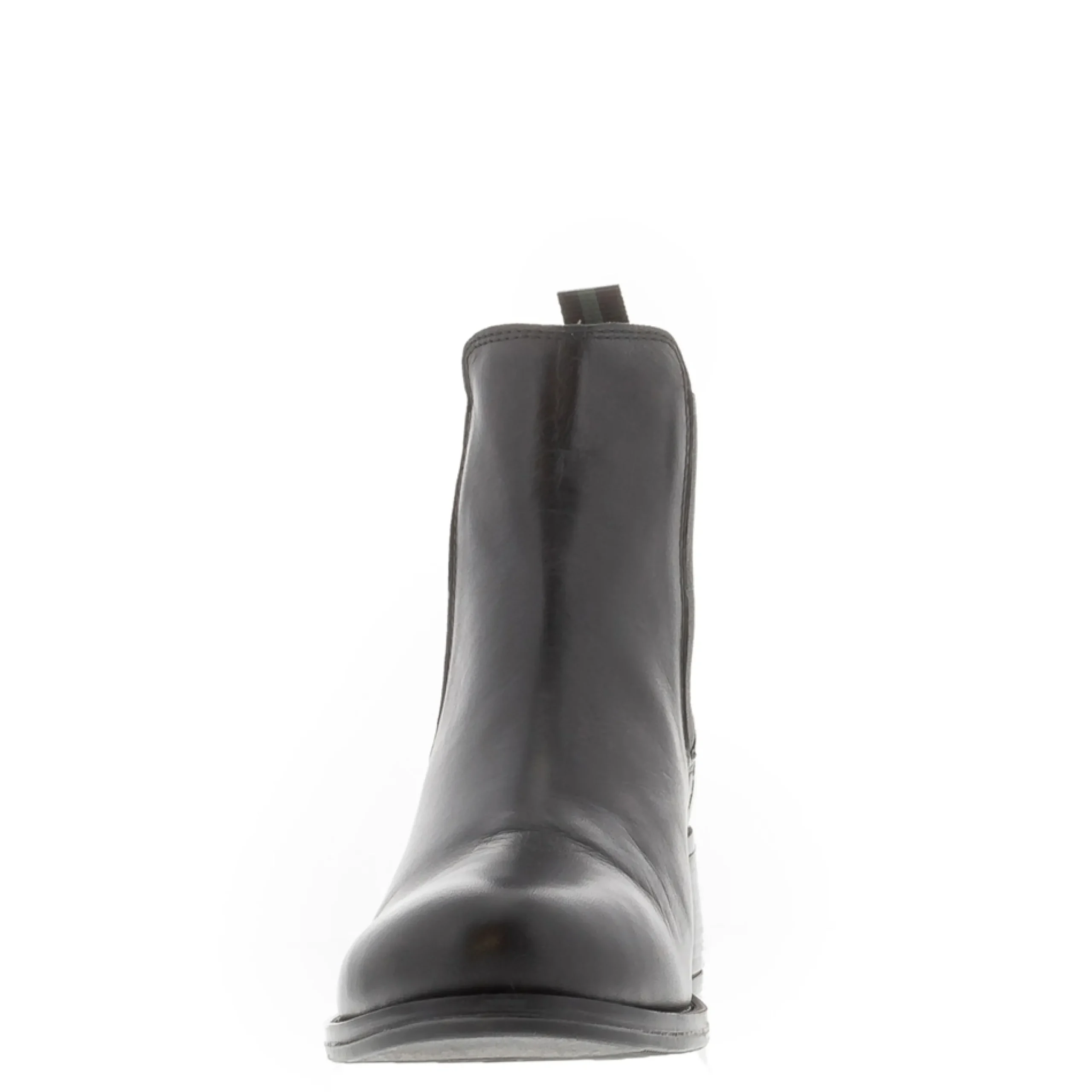 Jax Black Leather Chelsea Boots