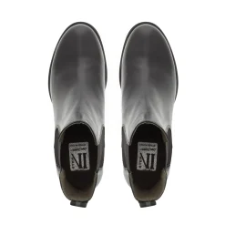 Jax Black Leather Chelsea Boots