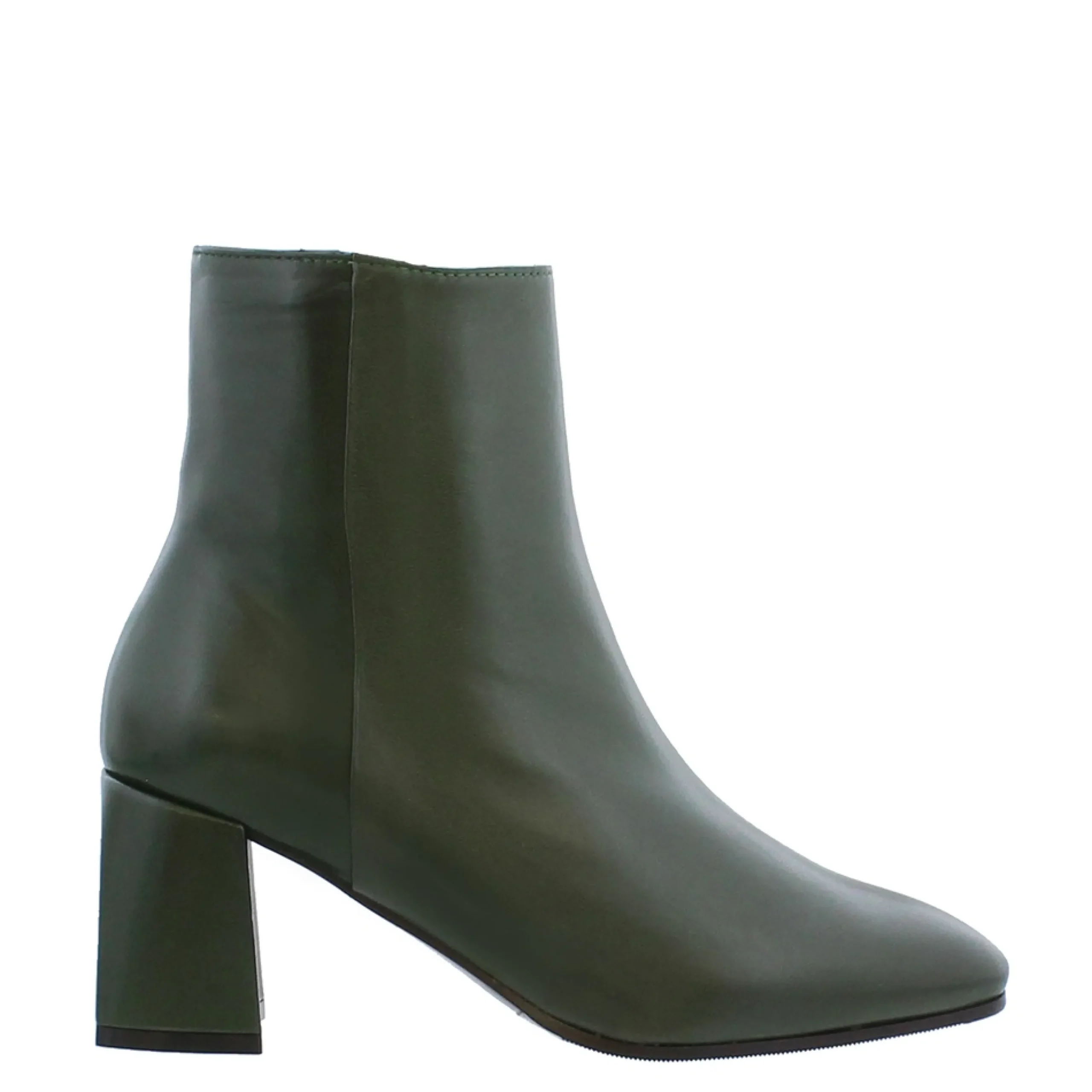 Jenny Green Italian Leather Ankle Boots
