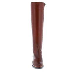 Lara Tan Leather Knee-High Boots