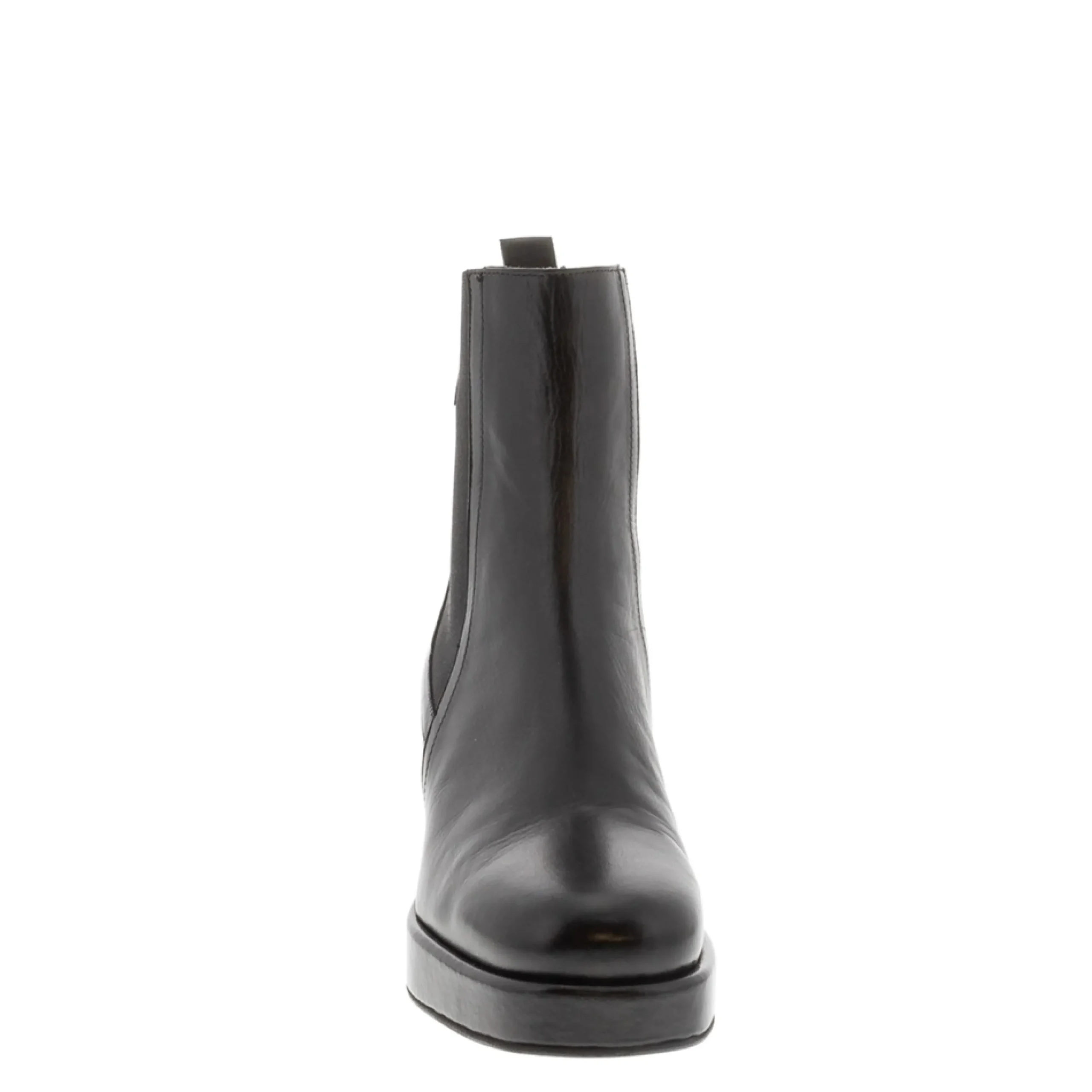 Luella Black Leather Chelsea Boots