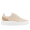 Mabel Beige Leather Trainers